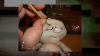 Мягкие игрушки своими руками. Кукла из поролона