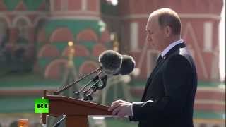 Владимир Путин впервые объявил минуту молчания на параде Победы на Красной площади