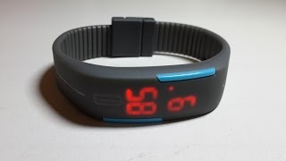 Led часы спортивные светодиодные водонепроницаемые led watch with silicone strap  2