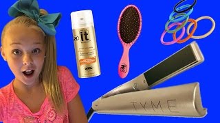 How to get the perfect side ponytail!