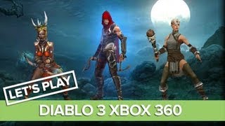 Let's Play Diablo 3 Xbox 360 - Diablo 3 Xbox 360 Gameplay