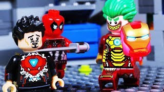 Lego Superhero Iron Man's Armor Stolen by Joker's SECRET AGENT