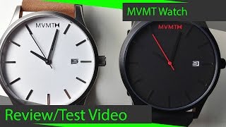 MVMT Watches Black Case with Black Band Review