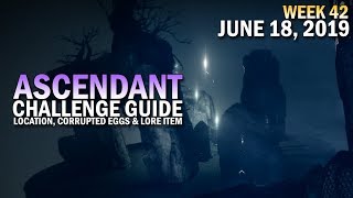 Ascendant Challenge Solo Guide June 18, 2019 - Corrupted Eggs & Lore Location (Week 42)