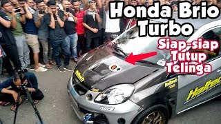 Honda Brio Turbo Adu Suara Kenalpot Ramaikan Contest Aceh Auto 2019 Stadion Harapan Bangsa