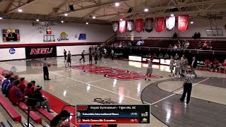 NGU Men's Basketball 2016-17 - North Greenville vs. Columbia International Highlights