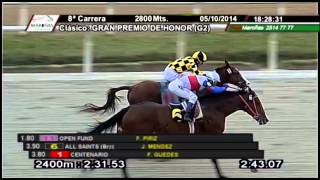 GRAN PREMIO "DE HONOR" (G II)  - 1° ALL SAINTS (BRZ)
