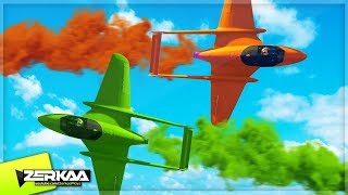 CRAZY PLANE WAR! (GTA 5)