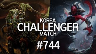 코리아 챌린져 매치 #744 | 리그오브레전드
