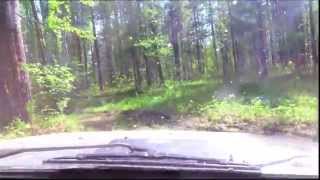 Нива на бездорожье по бездорожью на шинах я-192. Нива 4х4.