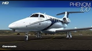 Полёт на EMBRAER PHENOM 100. MICROSOFT FLIGHT SIMULATOR X.