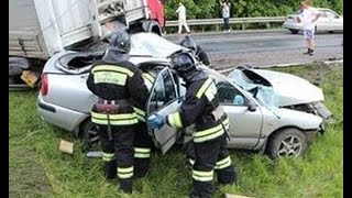ШОК! Самые страшные аварии за этот месяц!Слабонервным не смотреть!