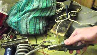 High current transformer (плавим шуруп)