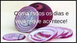 O que acontece se você comer cebolas cruas todos os dias