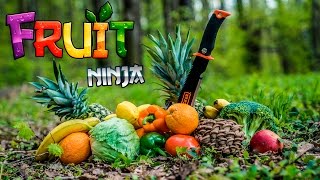 ПРИКОЛЬНЫЕ ТРЮКИ С МАЧЕТЕ - ФРУТ НИНДЗЯ ОТДЫХАЕТ - СЛОУ МО