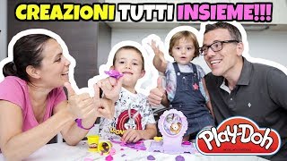 FACCIAMO CREAZIONI TUTTI INSIEME: PLAY DOH Principessa Sofia