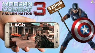 Modern Combat 3 Highly Compressed Apk+data For Any Android | HD Gameplay Proof By AndroStar
