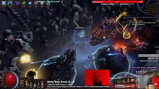 UBER ELDER vs. ARC TRAPS SABOTEUR (Path of Exile 3.3 Build Demo)