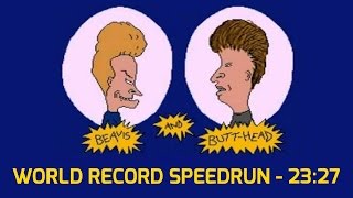 Beavis and Butt-Head (SNES) Speedrun in 23:27 (Live Stream)