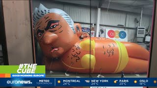 #TheCube | A giant balloon of the London mayor wearing a yellow bikini will fly over Westminster