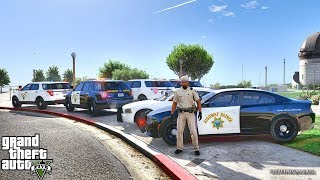 GTA 5 MODS LSPDFR 837 - CHP PATROL!!! (GTA 5 REAL LIFE PC MOD)