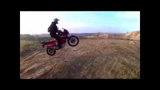 Honda Transalp Enduro /capabilities in Hard Ground 2015 Poland
