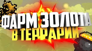 КАК ПОЛУЧИТЬ МНОГО ДЕНЕГ В ТЕРРАРИИ/ФАРМ ЗОЛОТА