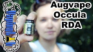 Augvape Occula RDA. Дрипка для коибилдеров и клаудчейзеров