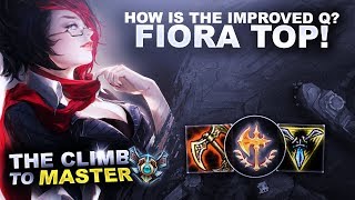 *NEW* FIORA Q PRIORITY, IS IT GOOD?! - Climb to Master | League of Legends