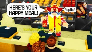 TROLLING MCDONALDS IN ROBLOX!