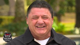 Ed Orgeron's interview on Joe Burrow and the National Championship vs. Clemson | Championship Drive