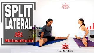 Cómo abrirse de piernas en casa  SPLIT LATERAL