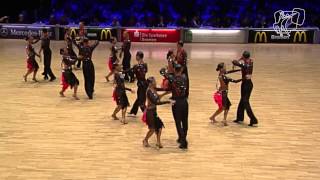 Vera Tyumen Latin Team, RUS | 2014 World Formation Latin | DanceSport Total