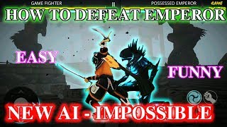 How to Defeat Boss POSSESSED EMPEROR in Shadow Fight 3 (Last Version - New AI - IMPOSSIBLE)