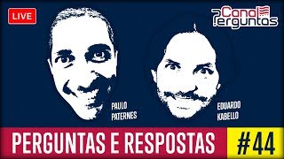 Perguntas e respostas #44 e RECADO NO FINAL, ASSISTA ATÉ O FIM