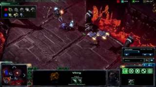 StarCraft 2 - 1on1 Match Terran vs. Protoss (Silber-Liga)