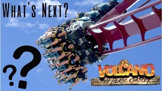Volcano The Blast Coaster Removal
