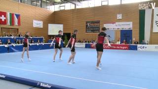 Acro Cup Albershausen 2013 Mens Group Combined Juniors Germany - Otto, Kühne, Löhmann, Werner