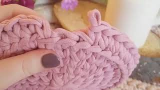 Узор галочка крючком