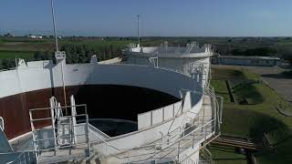 La centrale di Campomarino vista dal drone - Enel Futur-e