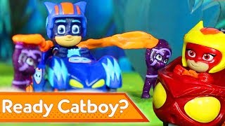 PJ Masks Creations ? Ready Catboy? | Race for the Rock | Play with PJ Masks