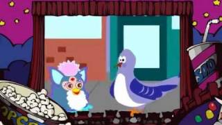 "Furby in the Big City" cartoon from old Furby.com website