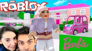 ROBLOX BARBIE TYCOON CONSTRUIM CASA LUI BARBIE!!!