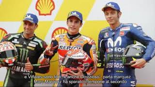 Notizie calde: Rossi: “La prima fila è buona”. Marquez: “Veloci su asciutto”
