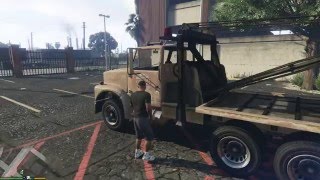 Grand Theft Auto 5 - Towing Impound Job 1 (GTA 5 Walkthrough Part 102)