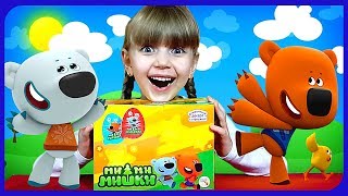 КИНДЕР СЮРПРИЗ Мимимишки! НОВИНКА 2017! Открываем КОРОБКУ киндеров с Мимимишками