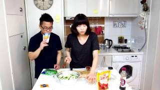 Korean Cuisine - Cucumber Kimchi by Bang & Jennifer