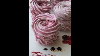 Зефир из  Чёрной Смородины/Зефир на агар-агаре/Юлия Клочкова
