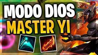 ¡MASTER YI ES UN DIOS CON ESTA BUILD! | SIN COOLDOWNS  | League of Legends