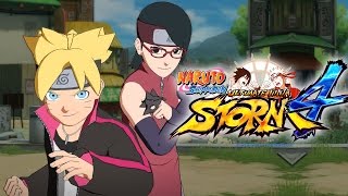 Naruto Shippuden Ultimate Ninja Storm 4 Sarada and Boruto Gameplay Snippets